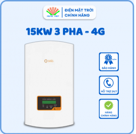 Inverter Solis 15KW 3 pha - 4G