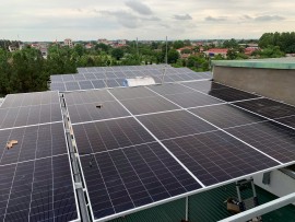Dự án lắp đặt điện Năng Lượng Mặt Trời tại đường Giáp Hải- TP Bắc Giang